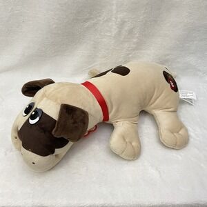 2021 Pound Puppy By Hasbro 18"‎ Dog Brown Tan Name Tag Collar